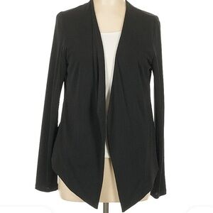 BCBG Next Generation Open Front Blazer, Black